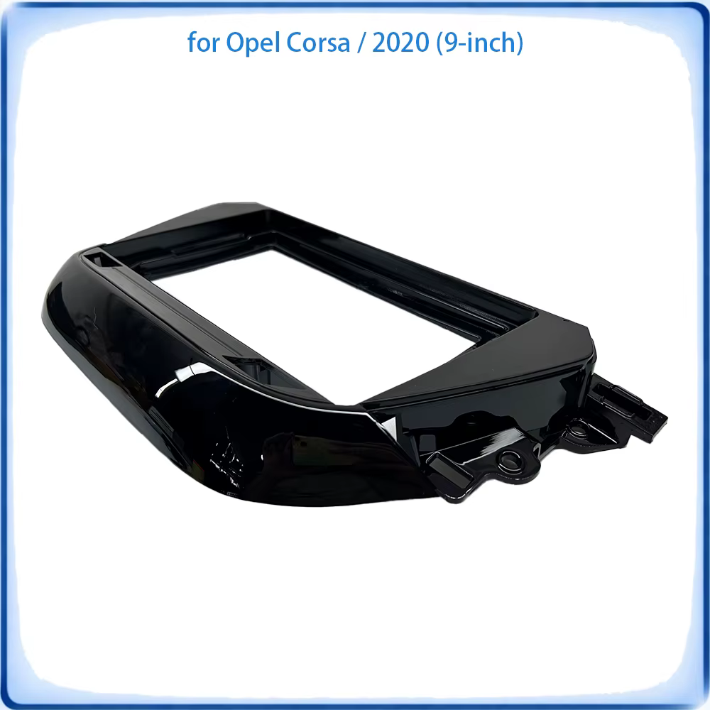 Cadre de façade d'autoradio pour Opel Corsa 2020, Kit de garniture 9 pouces, accessoires de voiture Plug & Play
