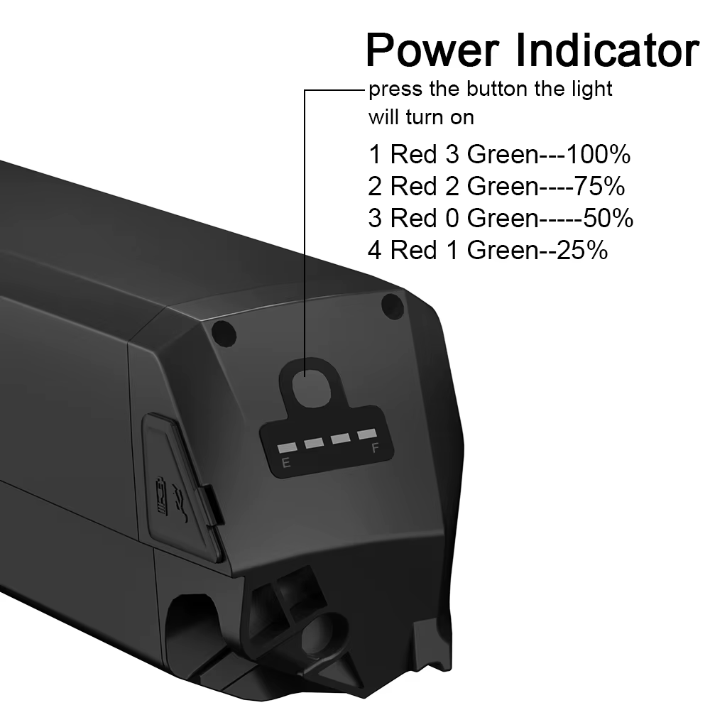 Batterie de vélo électrique Reention Dorado 36V 48V 52V 20Ah 25Ah 30Ah pour NCM Moscow Milano Venice Aspen DEHAWK I5