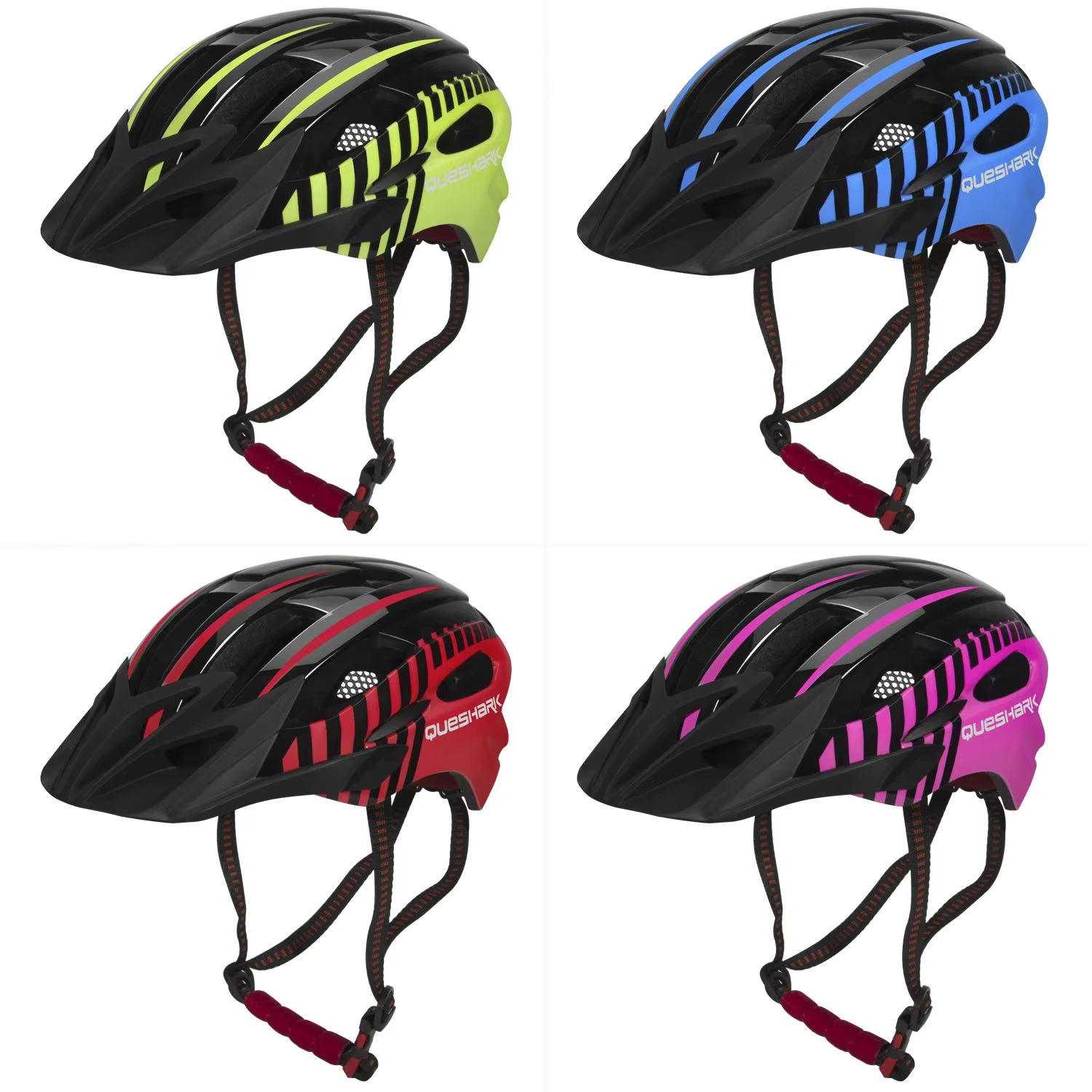 Casque de cyclisme ultraléger avec feu arrière LED pour homme et femme