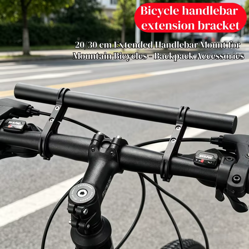 Support d'extension de guidon de vélo 20/30 cm
