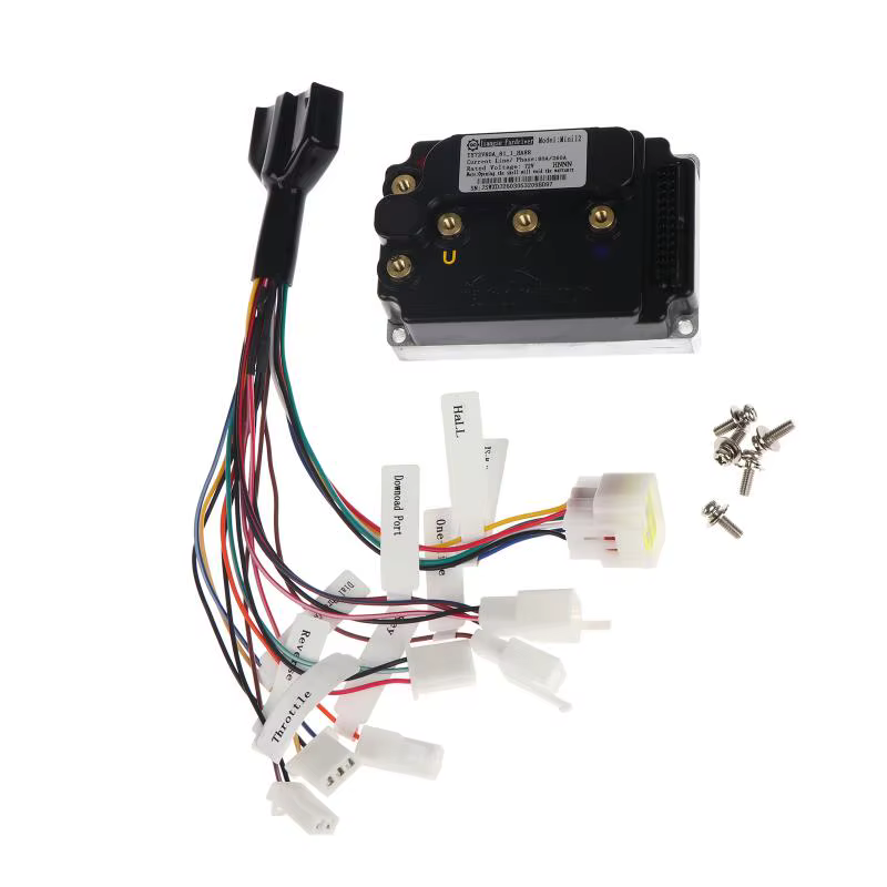Contrôleur de moteur miniature Fardriver ND72260 80A 260A pour vélo électrique
