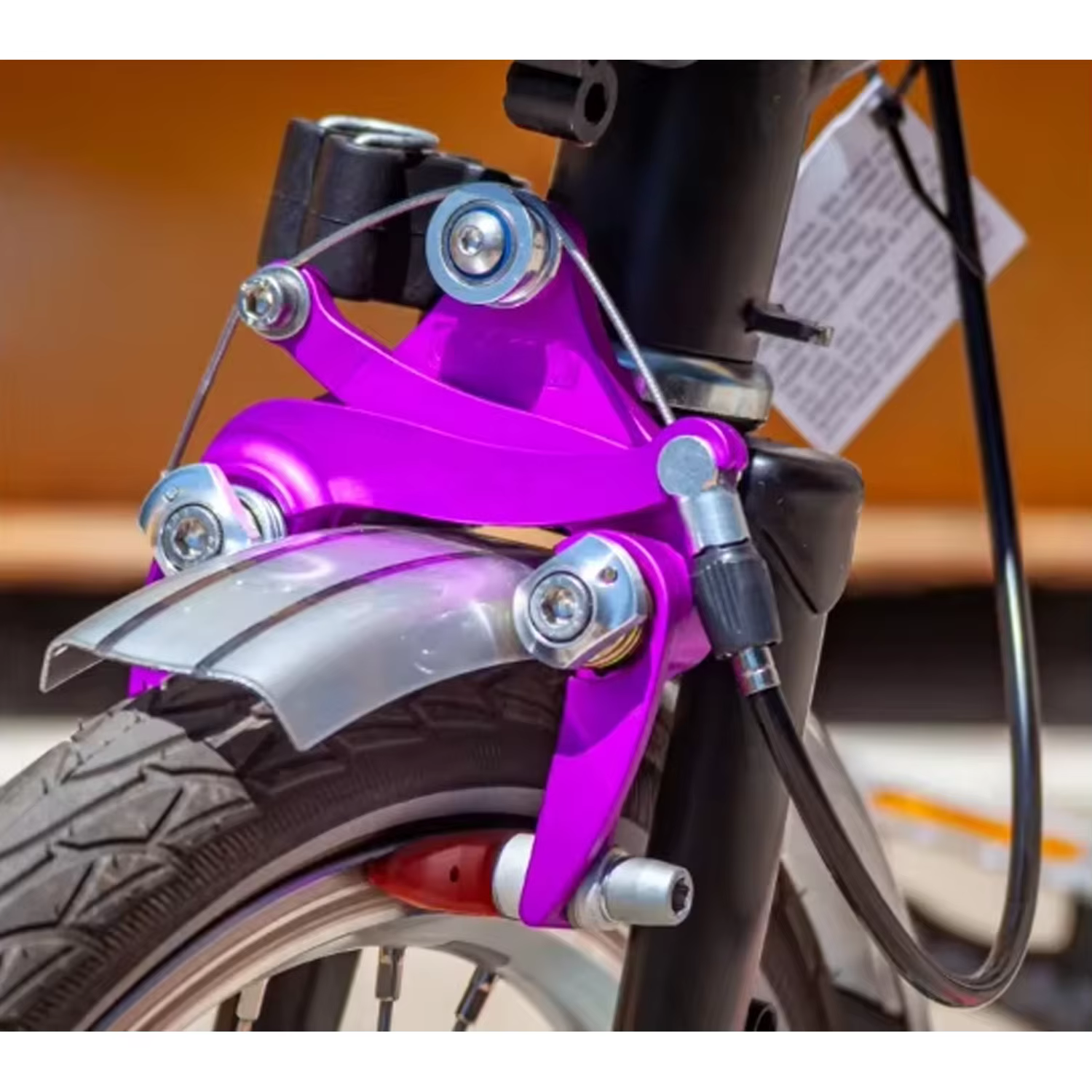 Convient aux étriers de frein à bras long pour vélo pliant Brompton