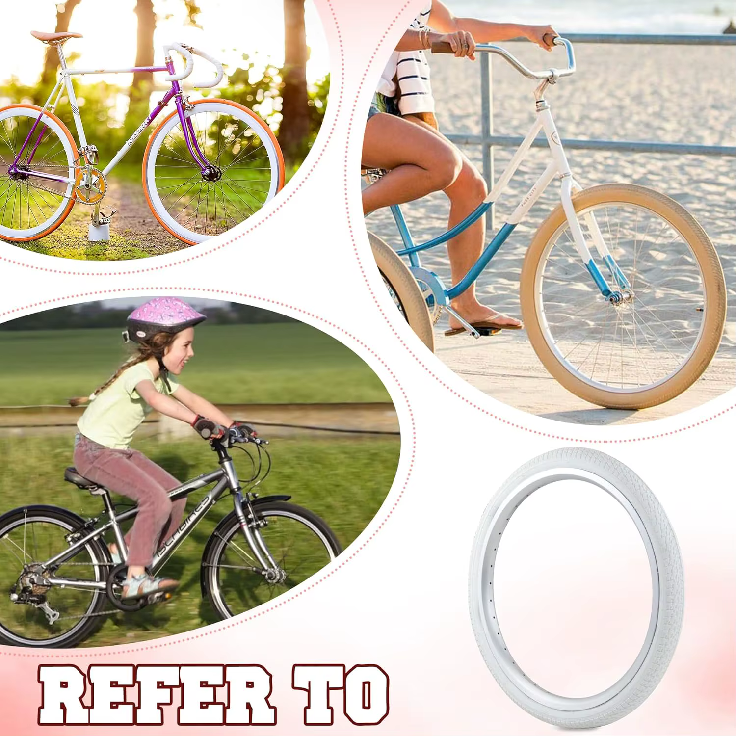Pneu de vélo pour enfant ZUKKA 20 x 1