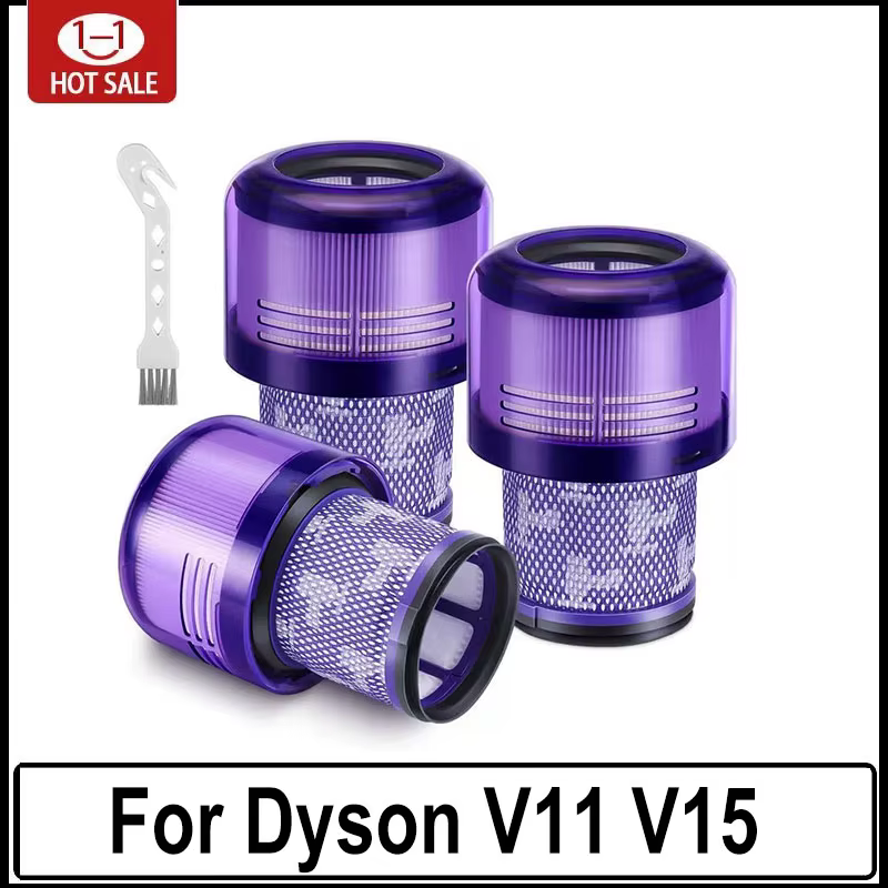 Pour Dyson V11 Animal/V11 couple entraînement V15 détecter accessoires filtre lavable Cyclone aspirateur pièces de rechange