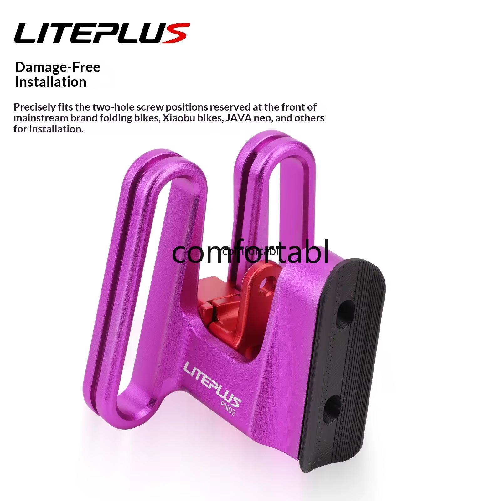 Support de sac de vélo pliable LITEPLUS pour sac Brompton