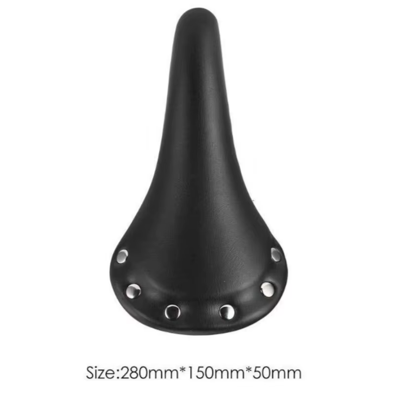 Selle de vélo vintage confortable et souple