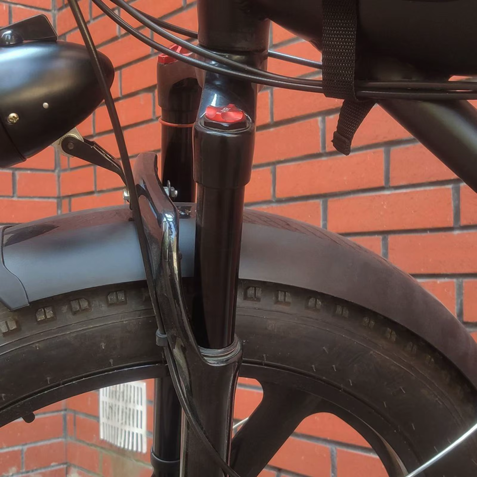 Garde-boue de vélo noir