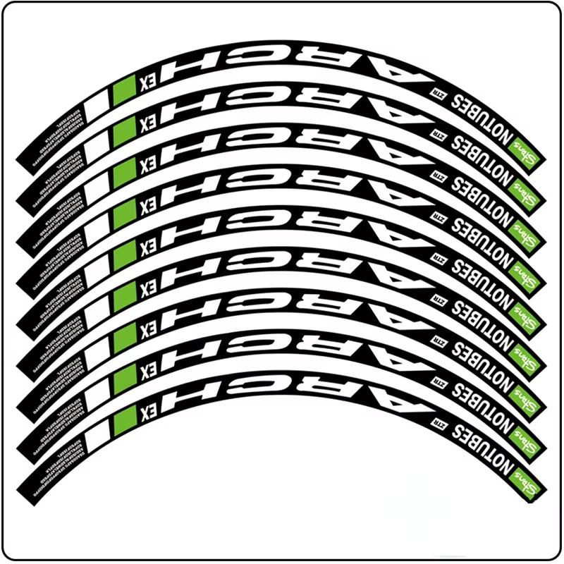 Autocollant universel pour jante de vélo de route et VTT