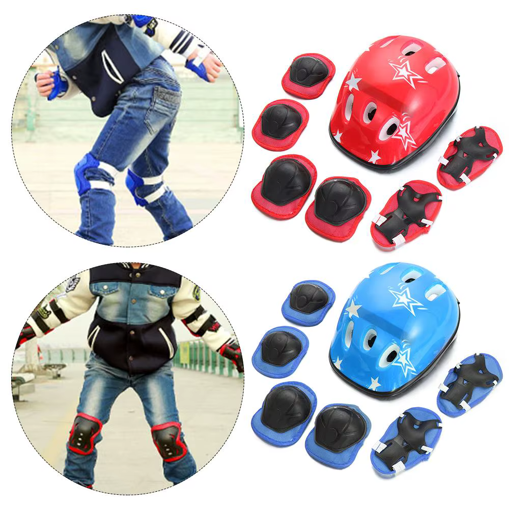 Ensemble d'équipement de protection de vélo pour enfants