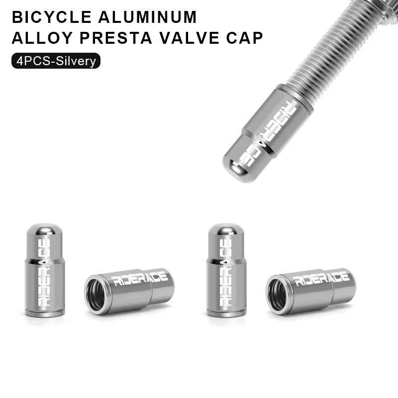 RIDERACE bouchon de Valve de pneu de vélo en alliage d'aluminium CNC vtt Tube