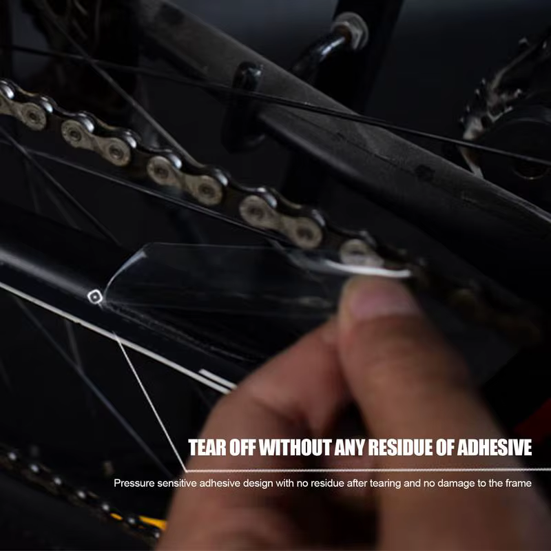 Protecteur de base de vélo transparent