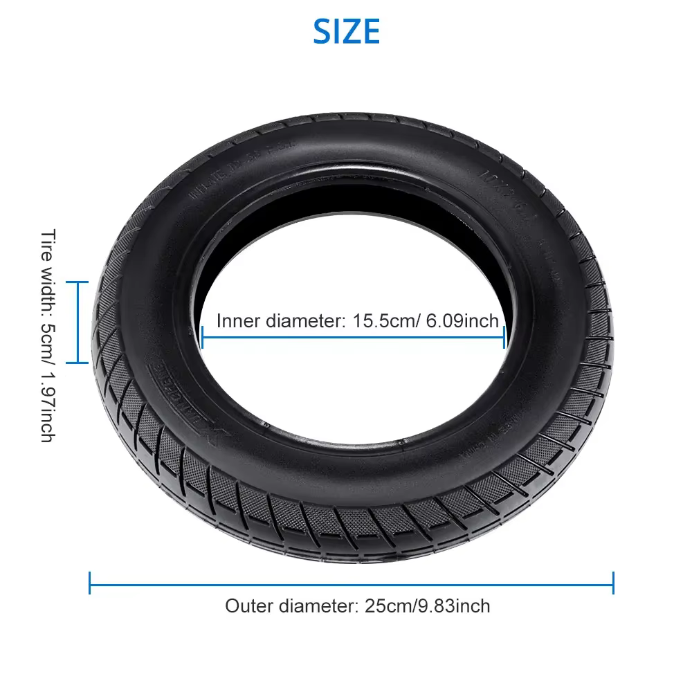 Caméra de pneu en caoutchouc pour Scooter Xiaomi M365 1s Pro pro2 Mi 3 Hiboy S2 PRO