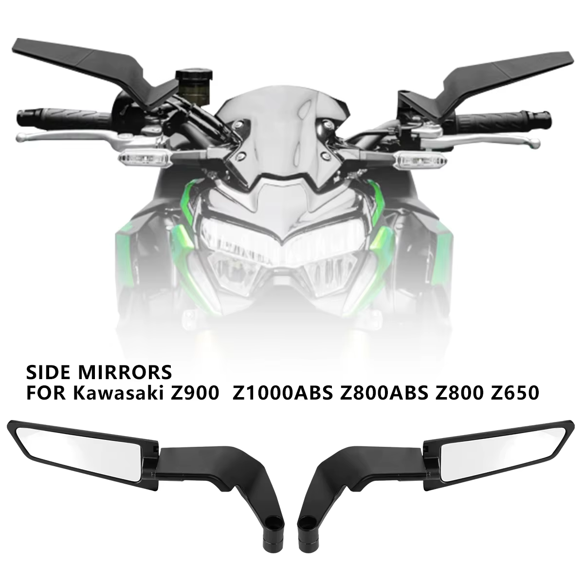 Winglets furtifs réglables pour moto YAMAHA
