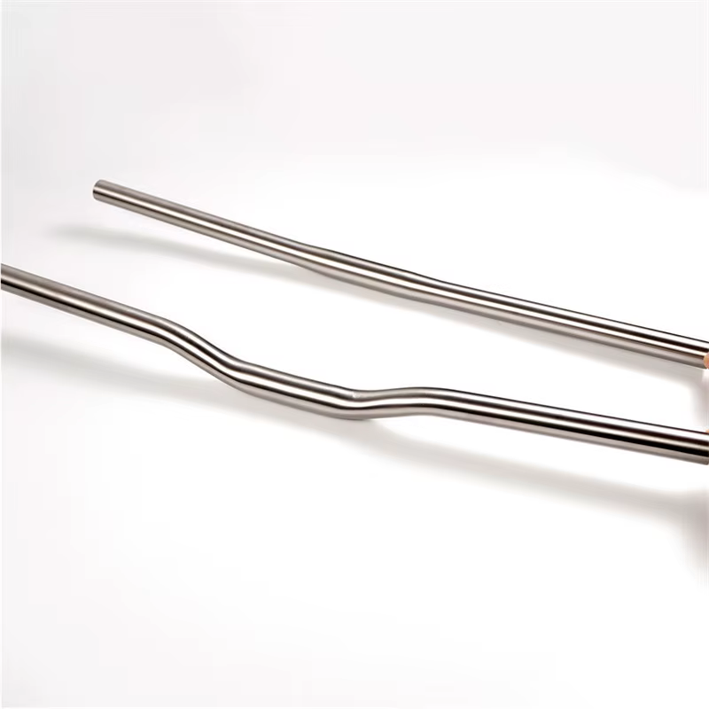Guidon de vélo en titane en forme d'hirondelle