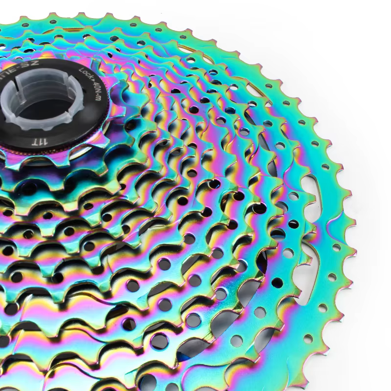SUNSHINE coloré vtt Cassette 11/12 vitesses 11-50T vélo roue libre arc-en-ciel pignon