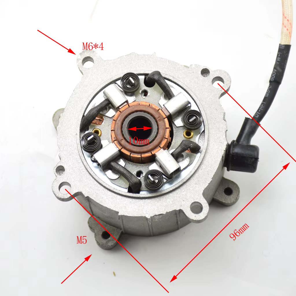 Démarreur de moteur électrique 2 temps, démarreur de moteur 47, 49cc, moteur de démarrage pour mini moto, scooter de poche, hachoir, D343, vélo RL, façades, Bumosquito