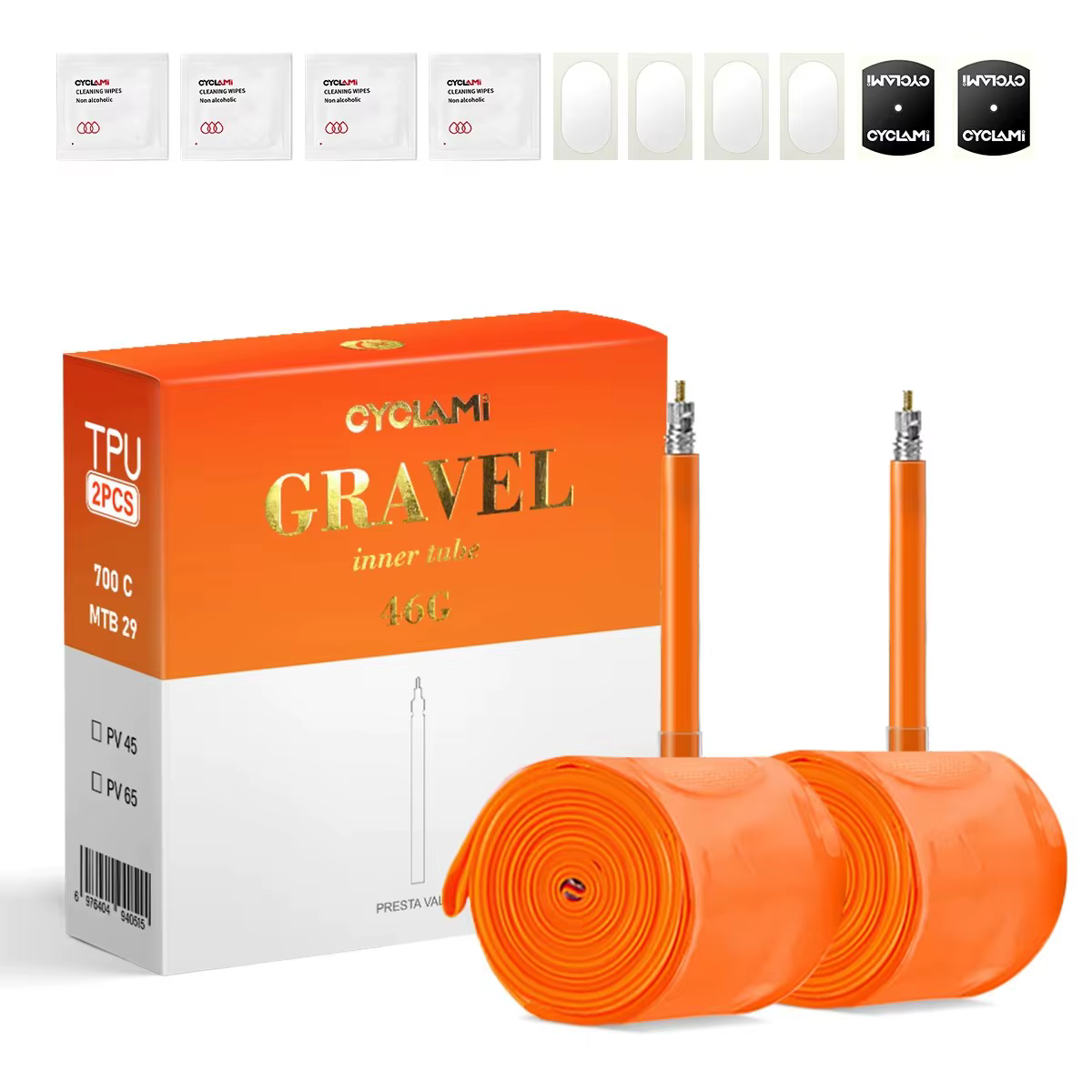 Chambre à Air Ultralégère en TPU pour Vélo de Route