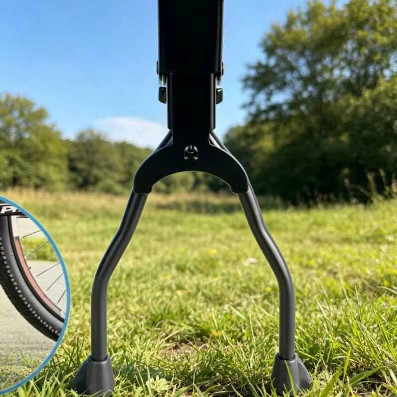 Support de stationnement double pour vélos de montagne et de route