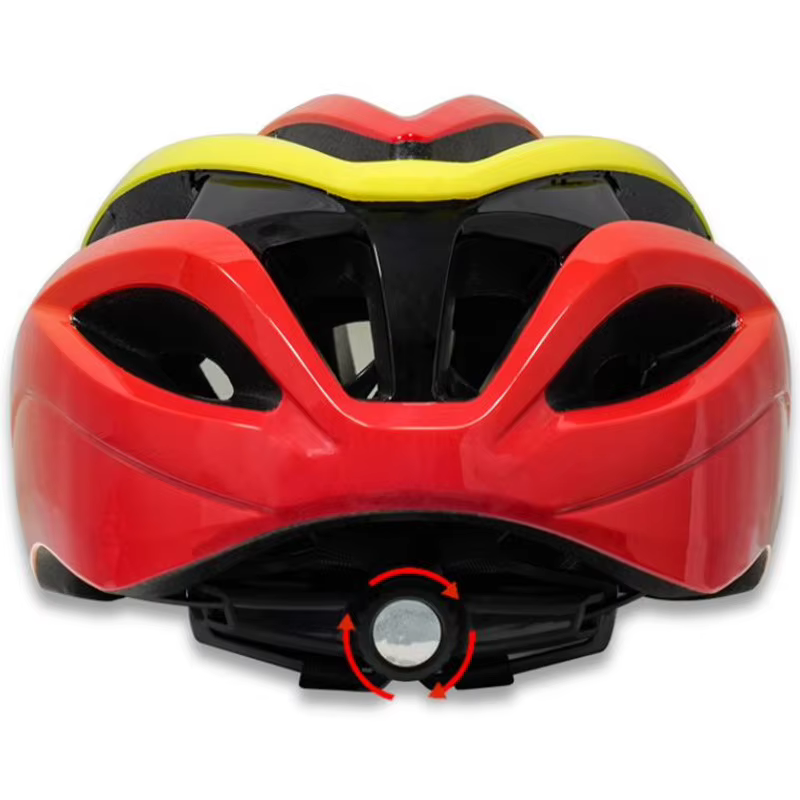 Casque de cyclisme de couleurs dégradées colorées