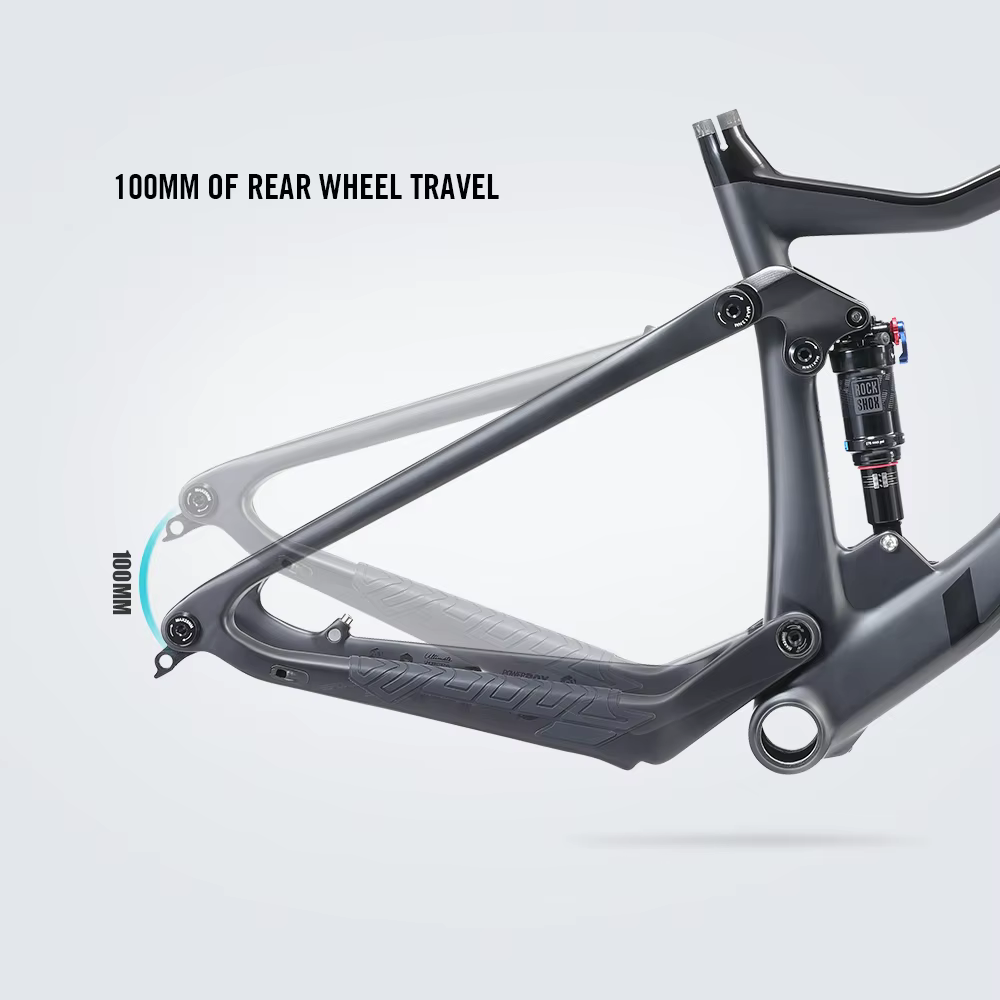 LEXON tactique plein carbone vtt cadre