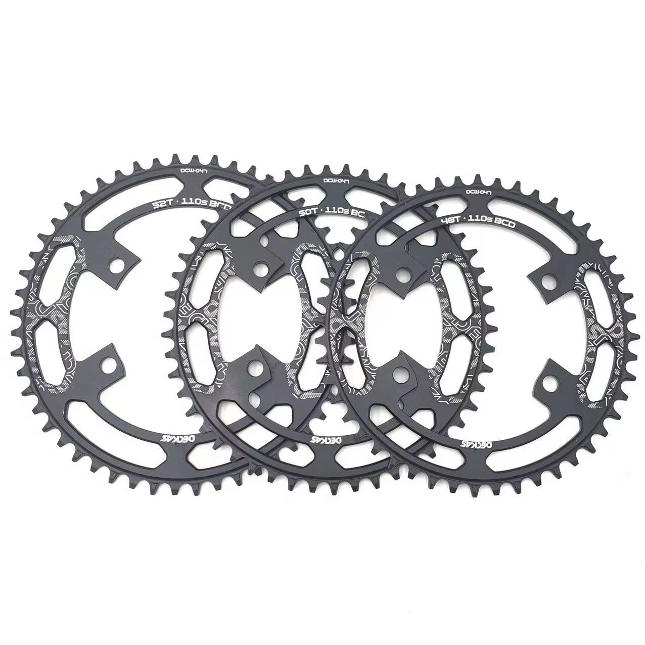 Deckas 110BCD plateau à 4 griffes vélo de route roue à chaîne large étroite pourshimano R7000 R8000 R9100 R9000 4700 5800 6800 R2000 R3000