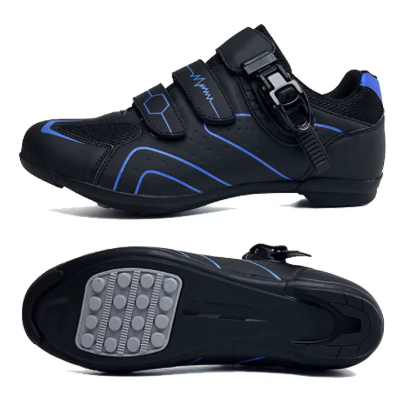 Chaussures de cyclisme plates pour hommes et femmes