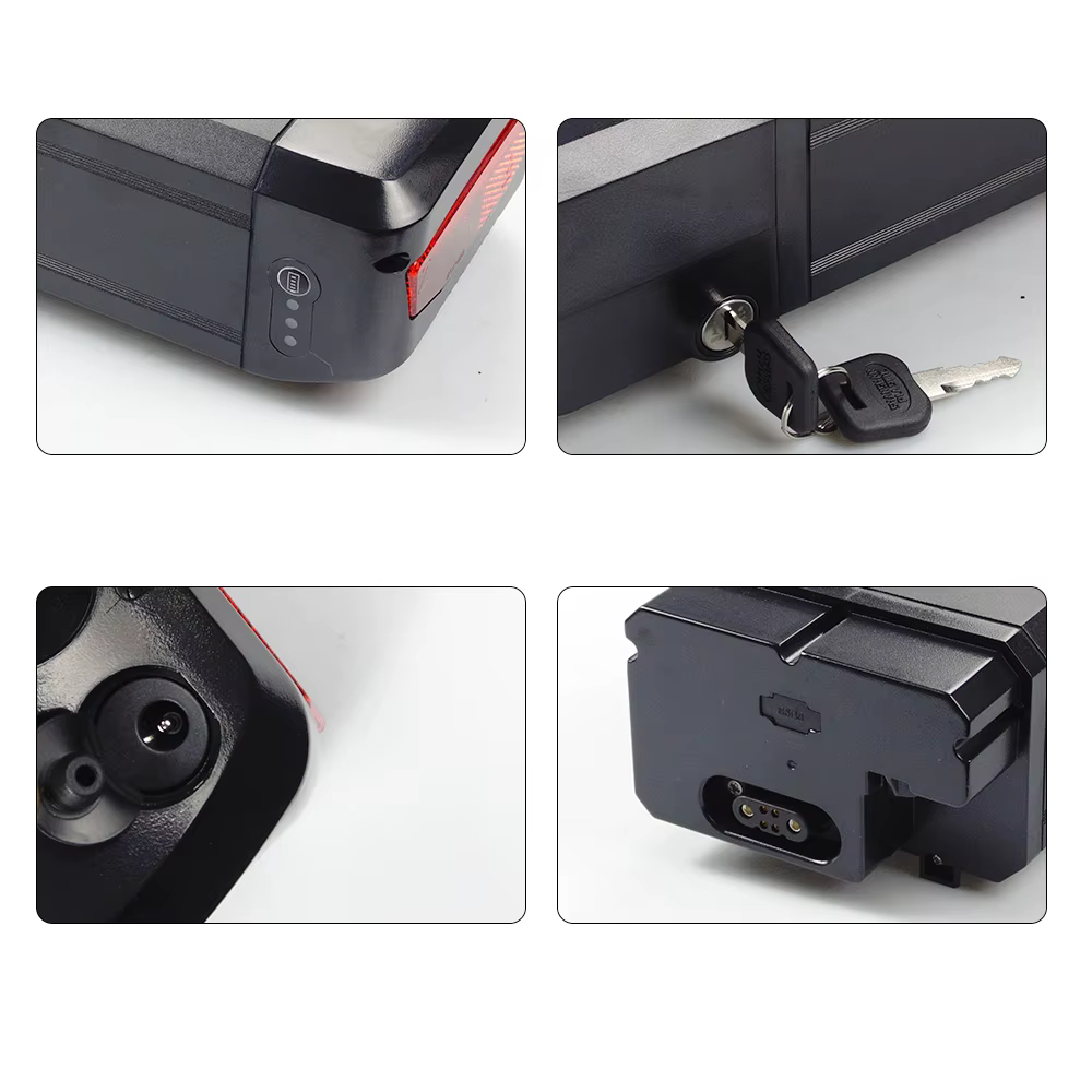 Ariel Rider Grizzly Ebike batterie 52V 15Ah 20Ah 1000W rouleau route Emma vélo électrique porte-bagages arrière Batteries avec chargeur