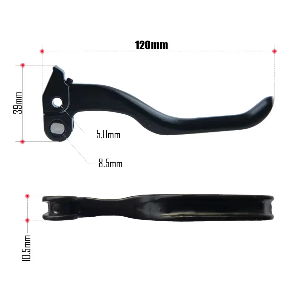 Goodtaste XOD levier pièces de réparation poignée vélo montagne e-bike scooter électrique vtt frein hydraulique accessoires alliage d'aluminium