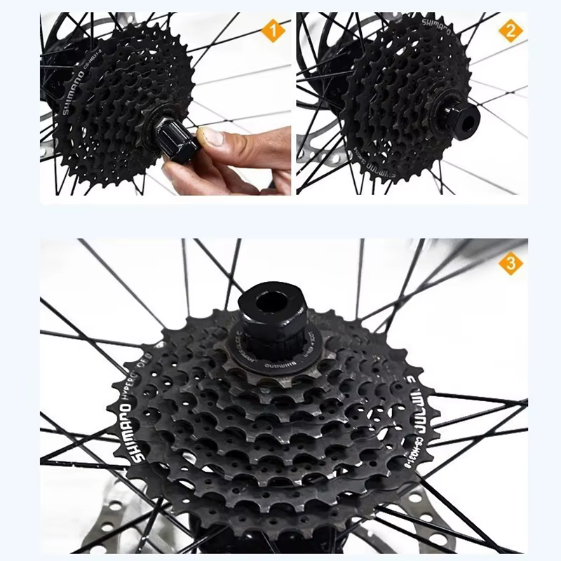 Cassette de vélo pour roue libre Shimano, outils de réparation de bicyclette
