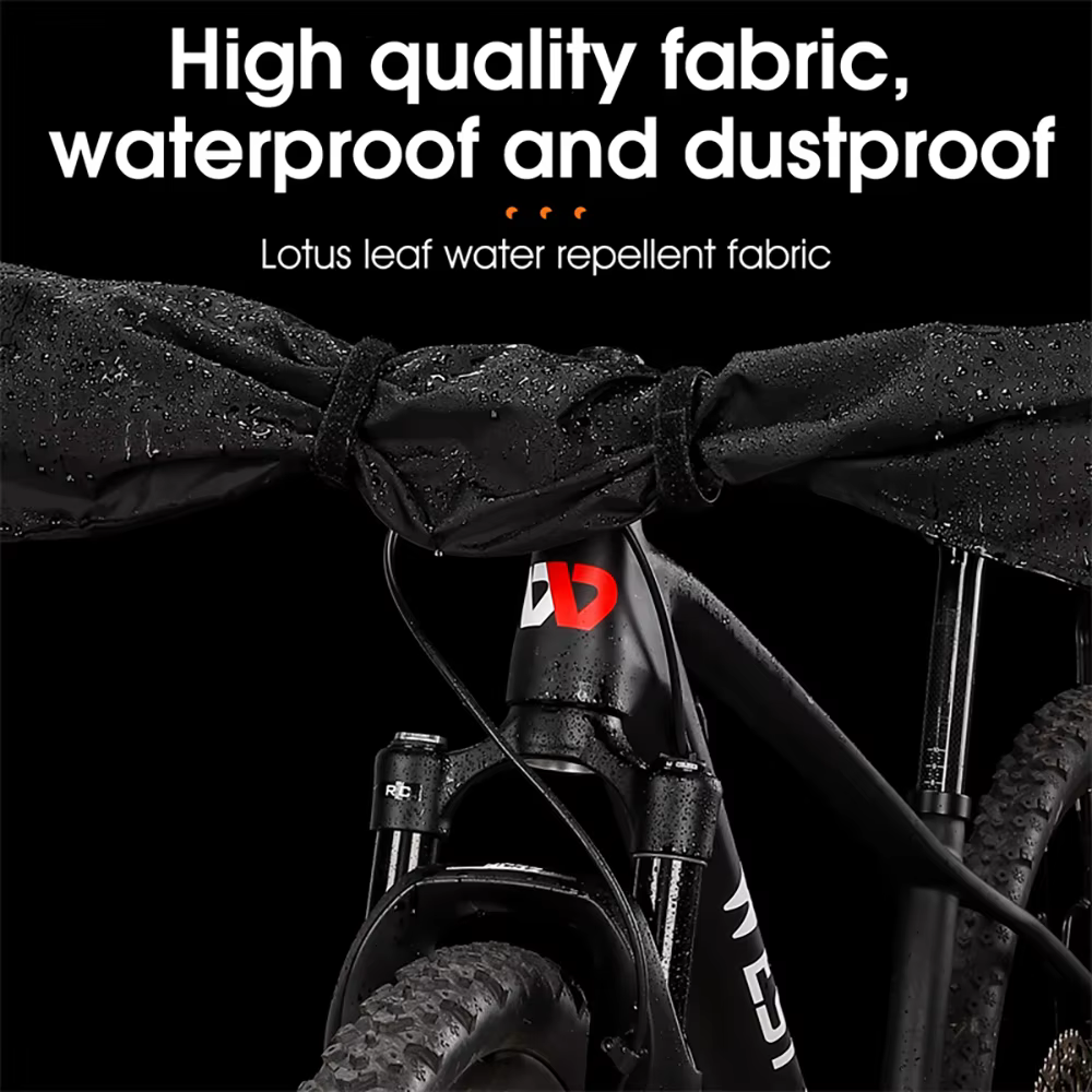 Juste de protection étanche et anti-poussière pour guidon de vélo de route