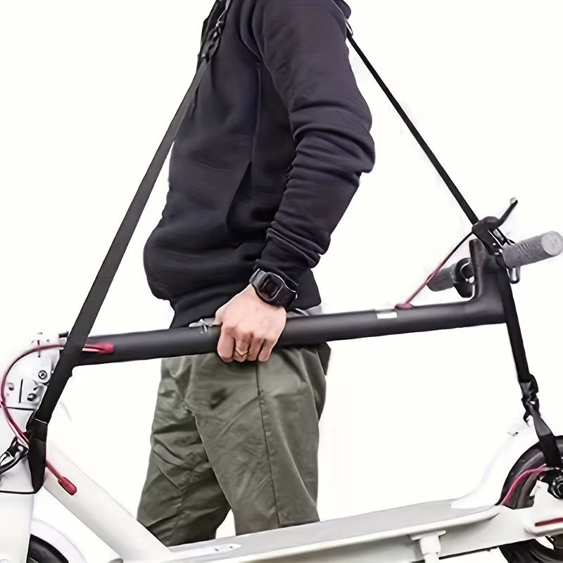 Scooter réglable coureurs sangles simples Portable main transportant bandoulière