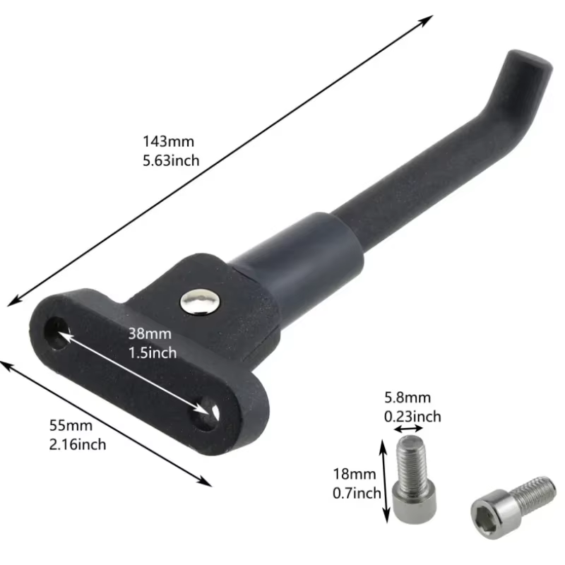 Béquille de Scooter, Support de pied