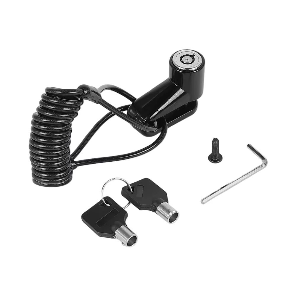Verrou de frein à disque avec câble en acier pour trottinette électrique Xiaomi Mi3 Mi4 Mi5 5Pro 5Max