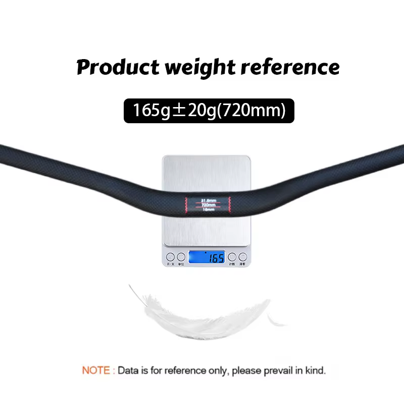 Nouveau guidon de vélo de course tout carbone Matt 3K pour VTT