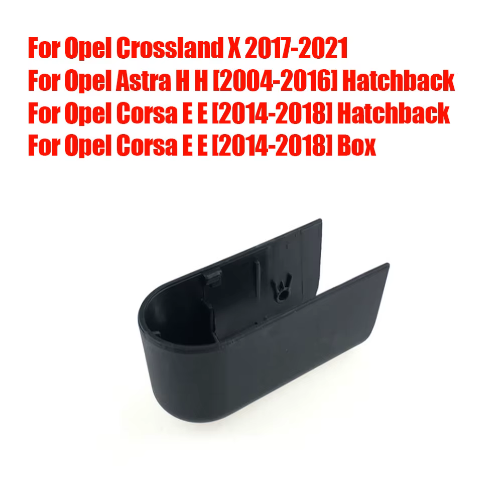 Couvercle de bras d'essuie-glace de pare-brise arrière de voiture, écrou de montage, accessoires automobiles pour Opel Corsa E E E [2014 – 2018] Hatchback