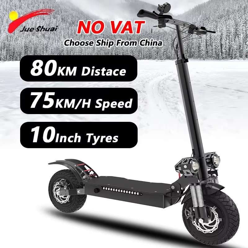Trottinette électrique avec batterie Li-ion 20AH, moteur double 3200W, pneus tout-terrain de 10 pouces, patinete eléctrico, vitesse de 80 km/h