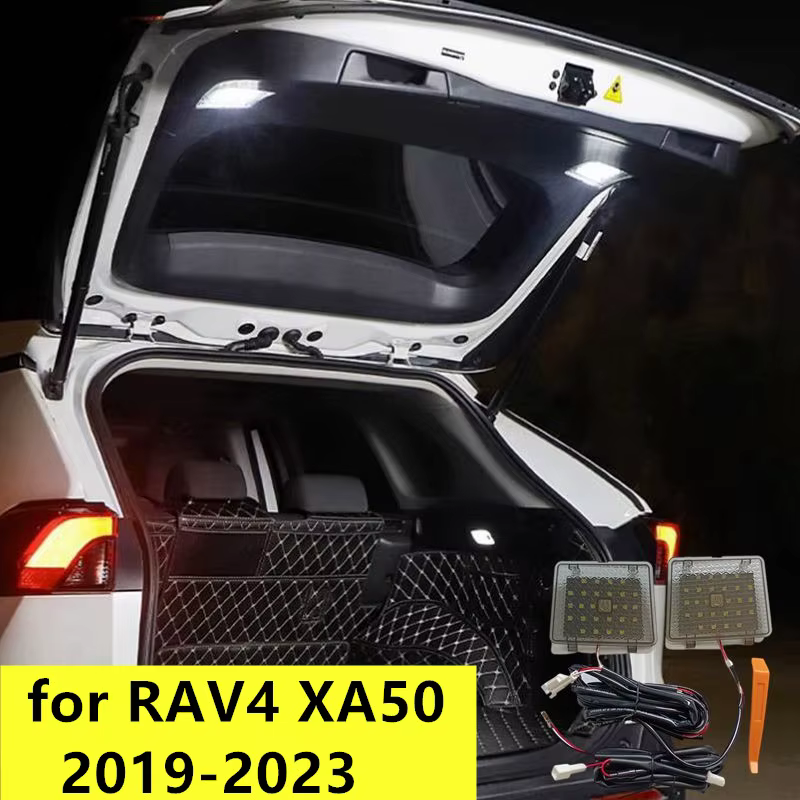 Pour Toyota RAV4 RAV 4 5th 2019 2020 LED feux arrière de voiture feu de coffre de chargement arrière lampe de hayon lumières de valise pour Rav4 2022 2023