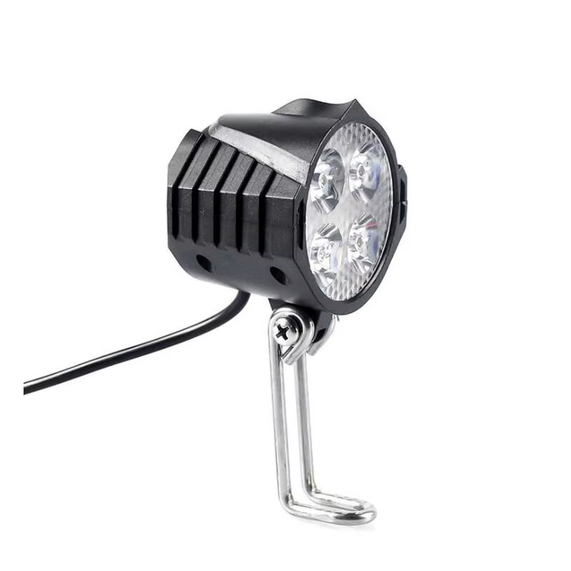 SZFJ Ebike E-Bike 36V 48V 60V 72V Vélo Électrique Lumière avec Klaxon Étanche IPtage sauna lumière klaxon ensemble avant sauna lumière 3W D-021