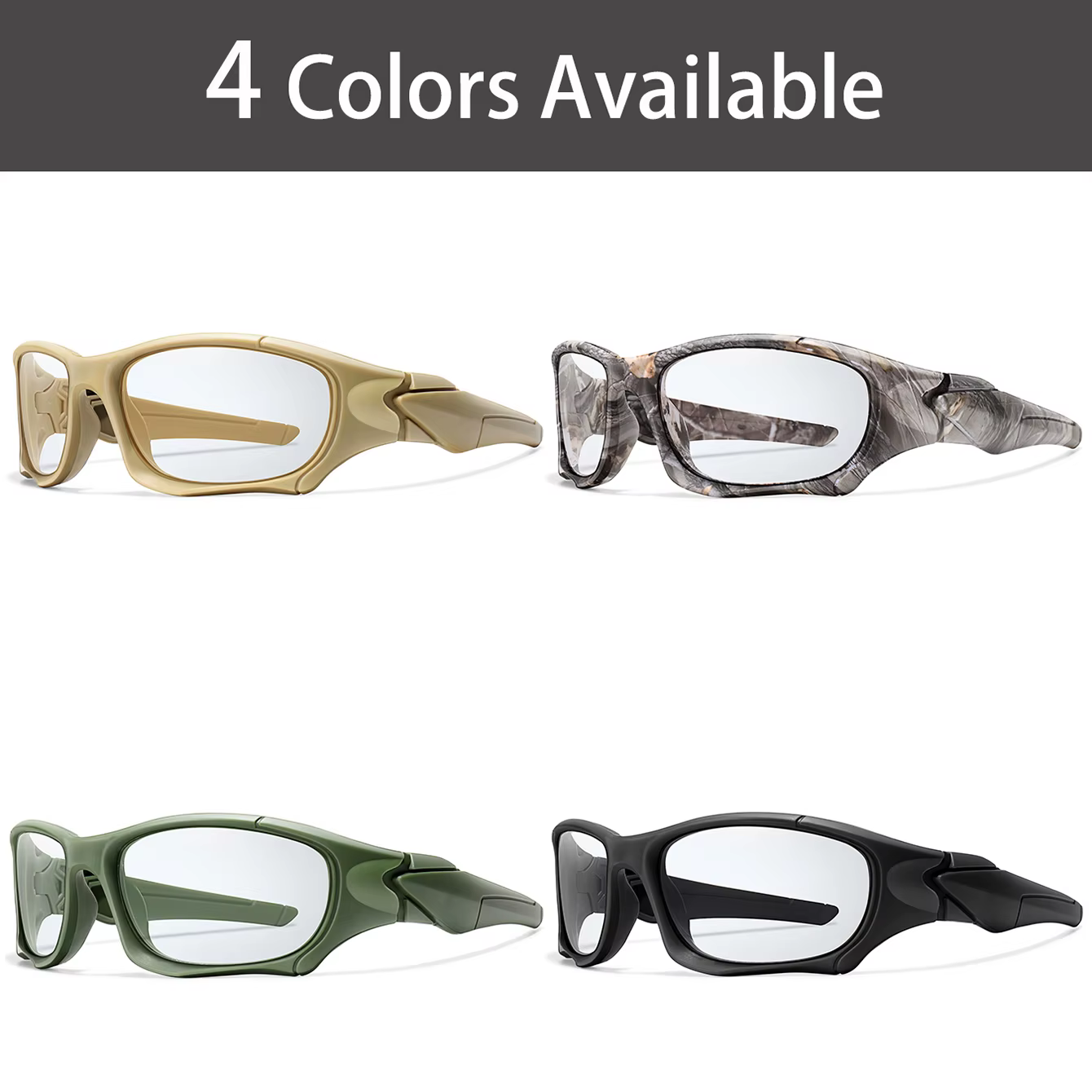 Lunettes de soleil de cyclisme photochromiques pour hommes