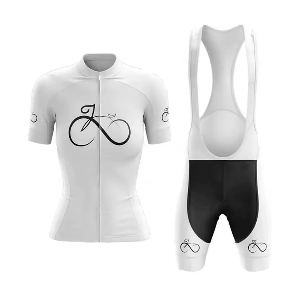 Maillot de cyclisme respirant à manches courtes pour femme