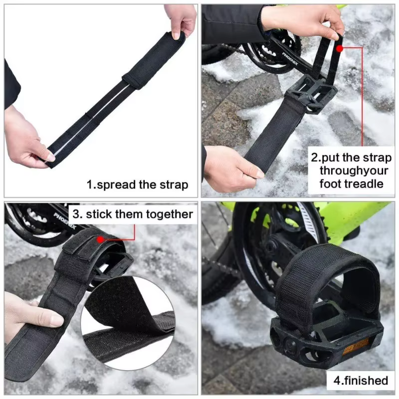 Ceinture de pédale de vélo en Nylon