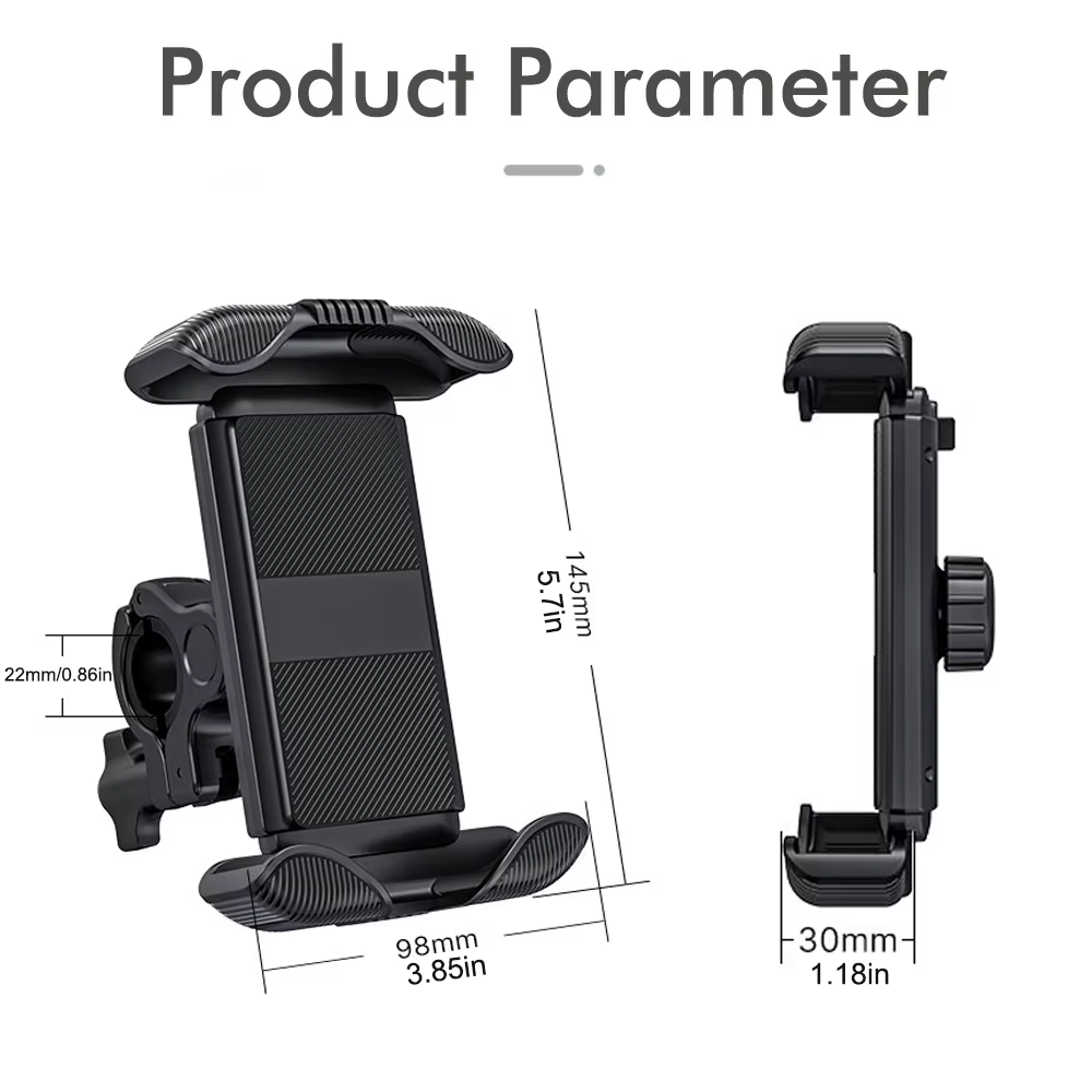 Support de téléphone de vélo pour rétroviseur de moto