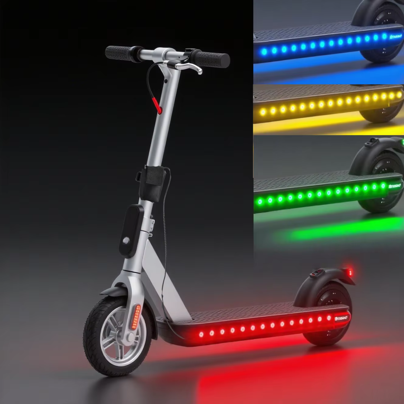 Bande lumineuse LED pour scooter électrique