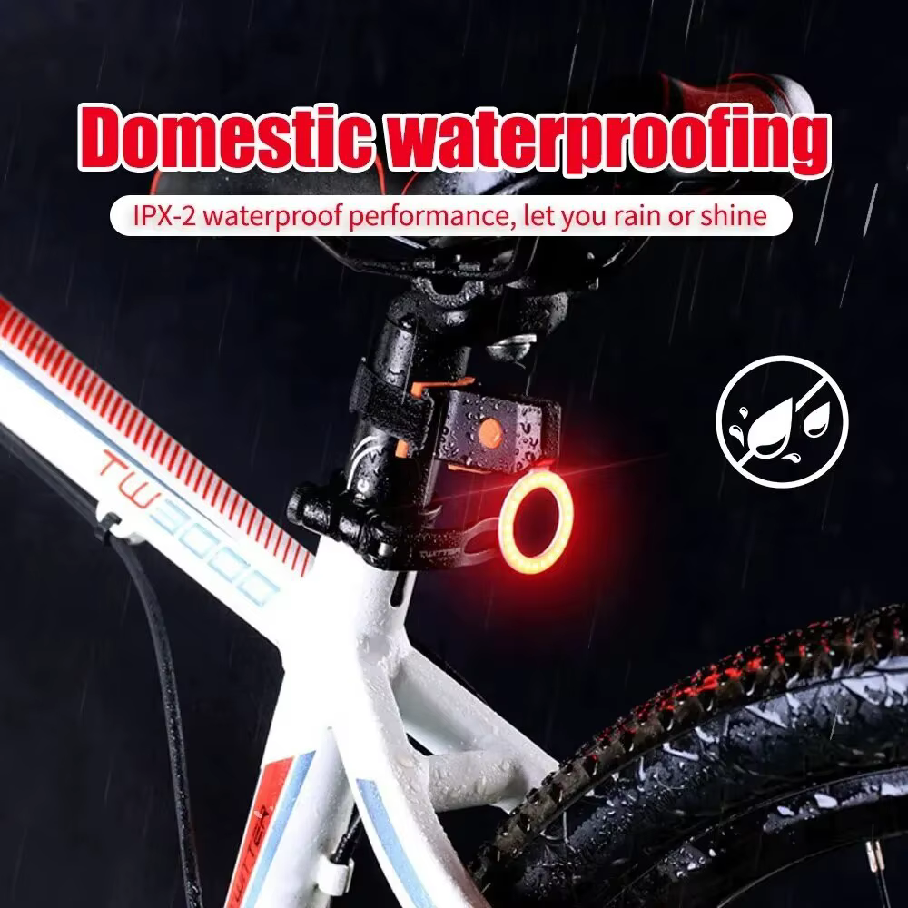 Feu arrière de vélo Led Rechargeable par USB