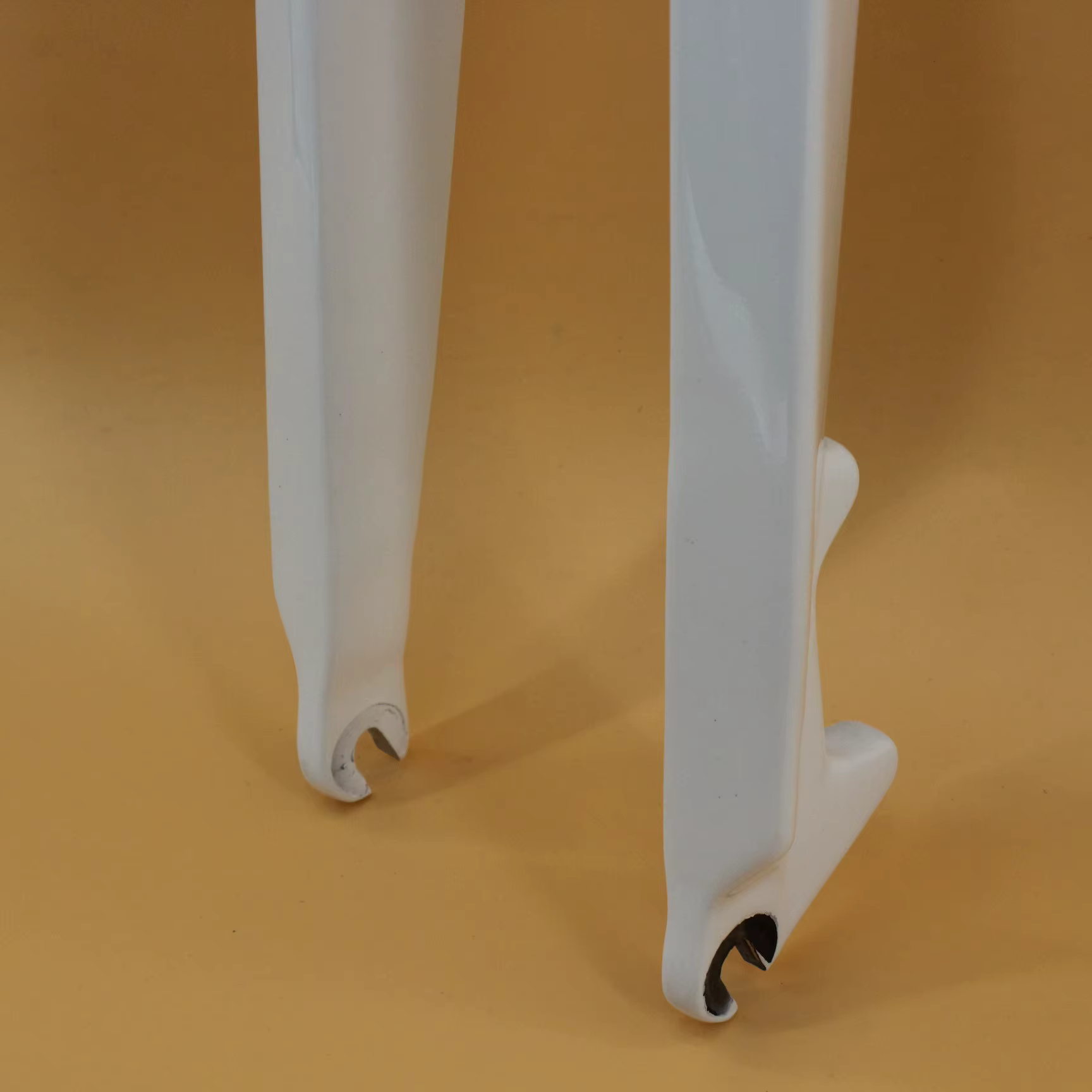 Tout nouveau vélo de montagne blanc complet en Fiber de carbone fourche avant
