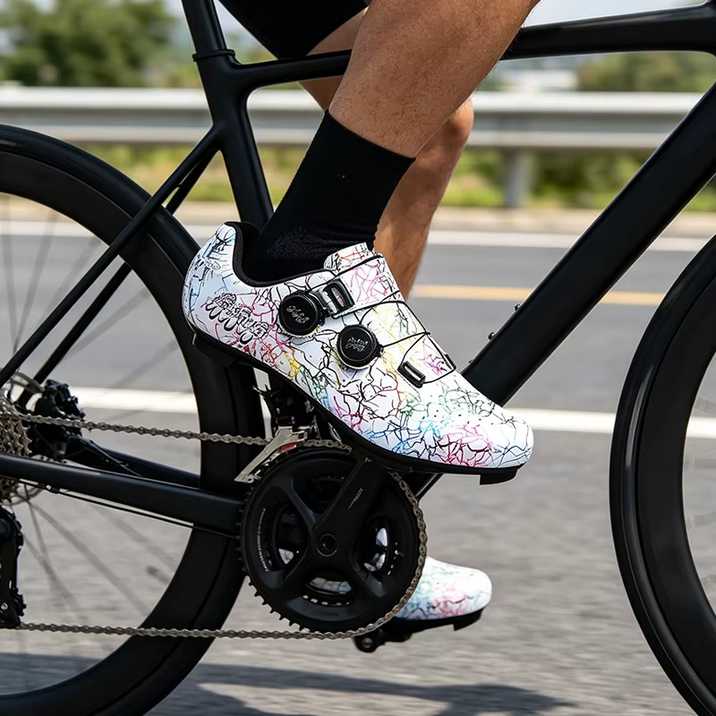 Chaussures de cyclisme sur route pour hommes et femmes
