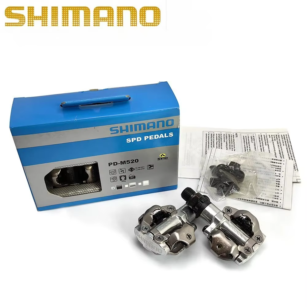 Pédales de vélo SHIMANO PD-M520 M540 SPD