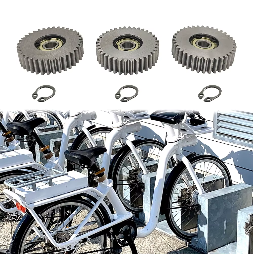 Engrenages en acier pour vélo électrique