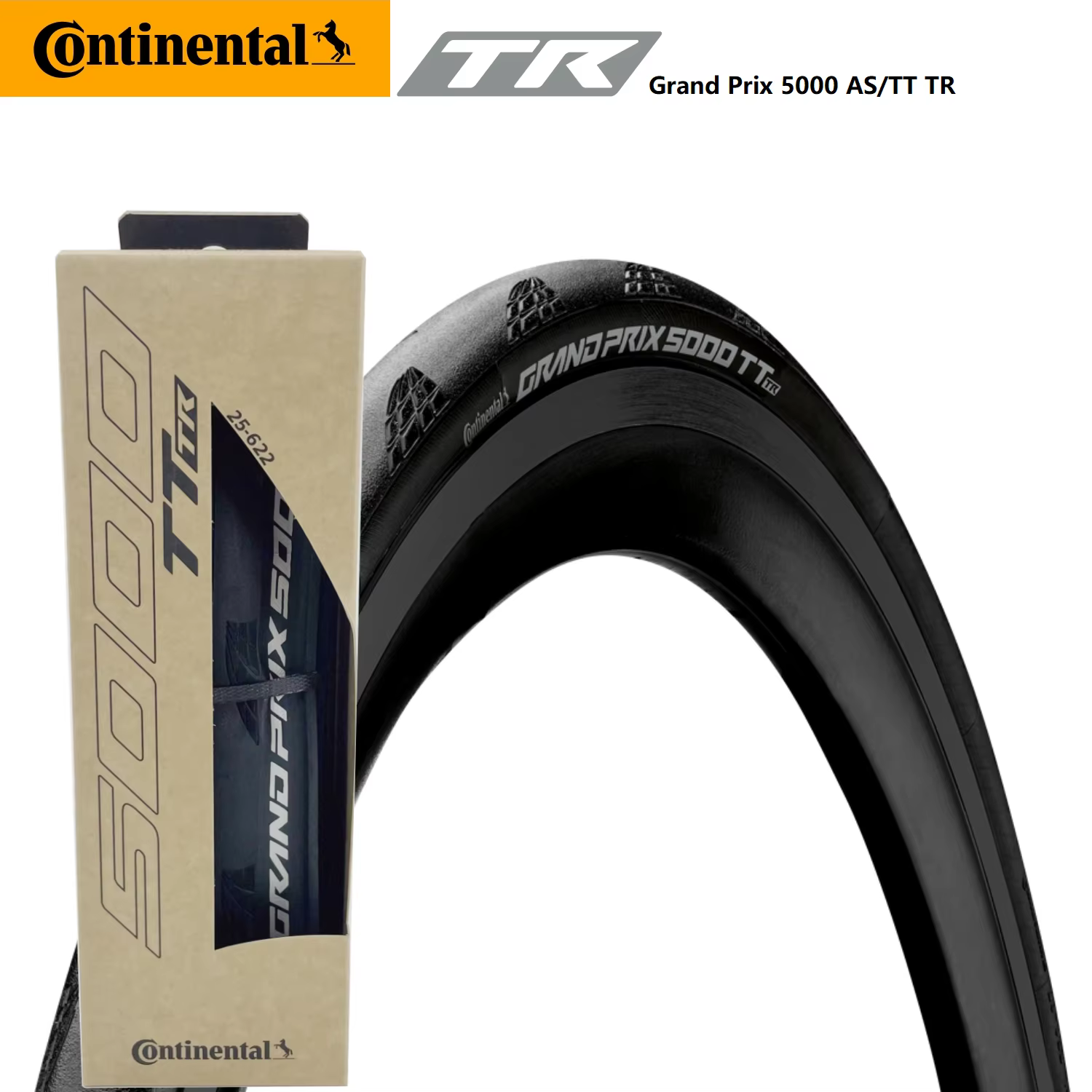 Continental GP5000-Tubeless Ready Black