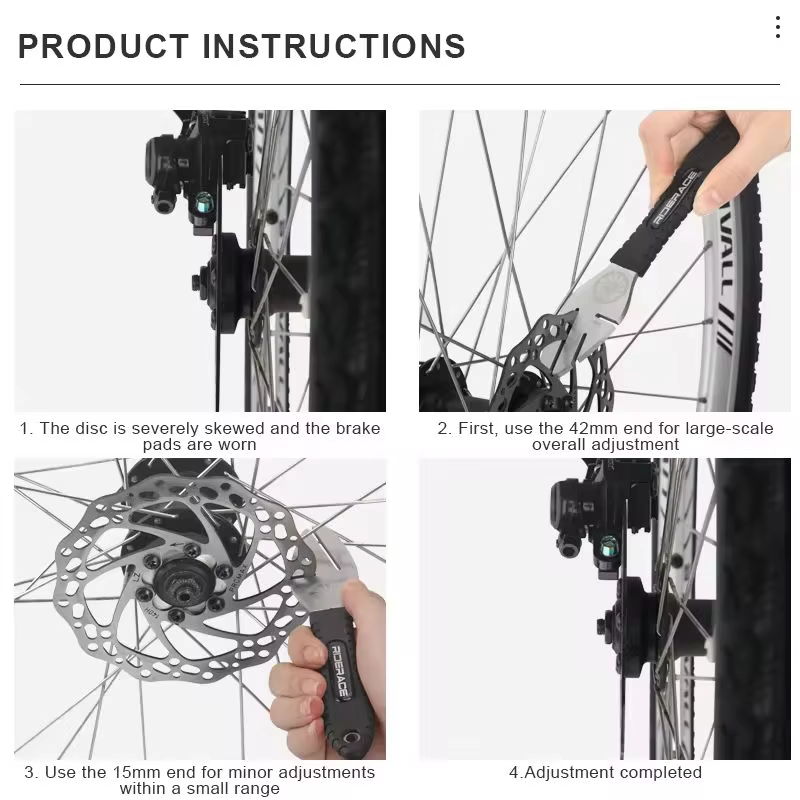 Clé de Correction de frein à disque de vélo
